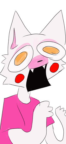 Worried Sad Mangle GIF