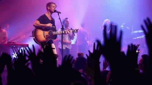 Worship Band Performing On Stage GIF