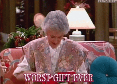 Worst Gift Ever GIF