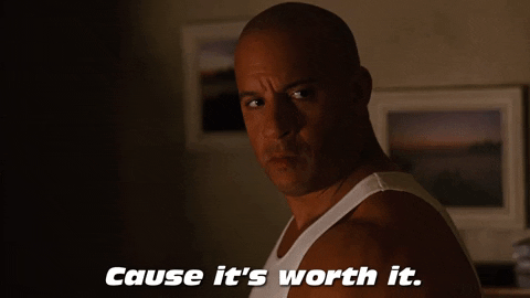 Worth It Fast And Furious Dominic Toretto GIF