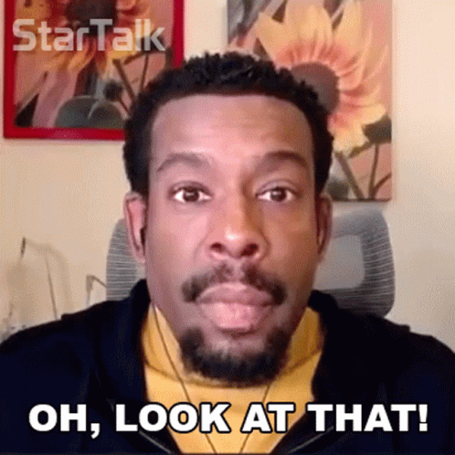 Would You Look At That Chuck Nice GIF