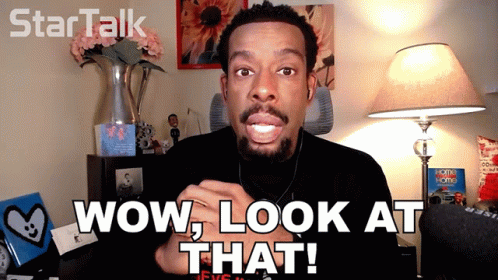 Would You Look At That Chuck Nice Startalk GIF