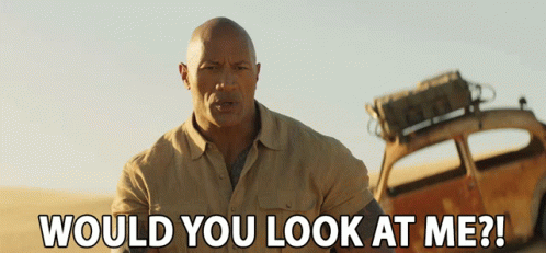 Would You Look At That Dwayne The Rock GIF