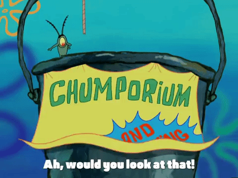 Would You Look At That Plankton Chumporium GIF