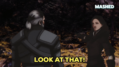 Would You Look At That The Witcher Animation GIF