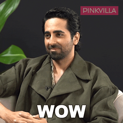 Wow Ayushmann Khurrana Gif GIF