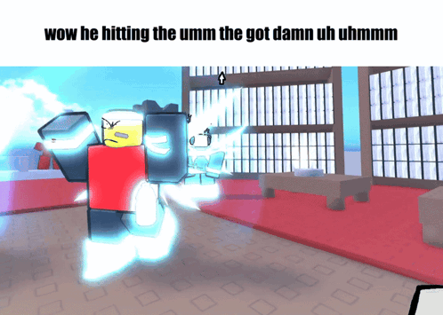 Wow He Hitting the Got Damn