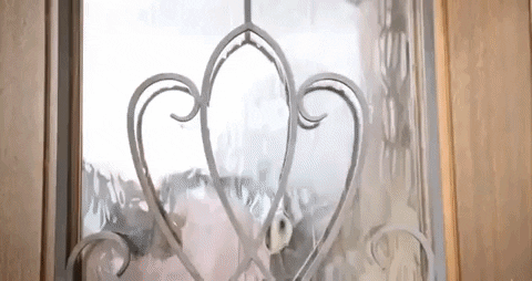 Wow In An Open Door GIF