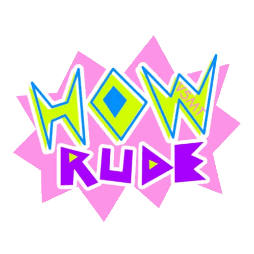 Wow Rude Logo