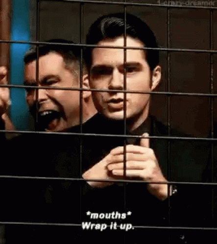 Man Whisper Wrap It Up GIF