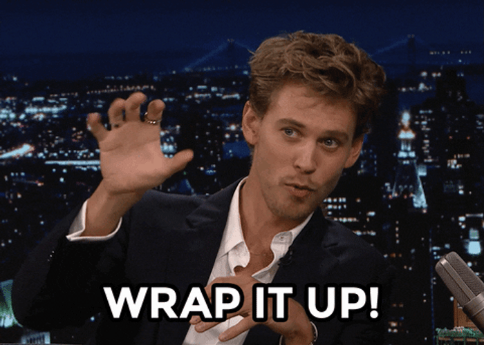 Wrap It Up The Tonight Show GIF