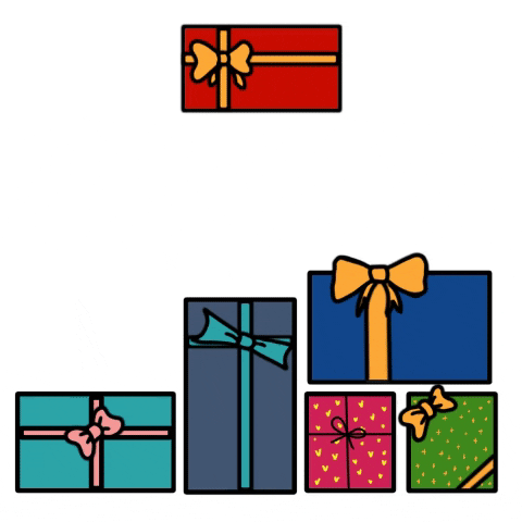 Wrapped Gifts Tetris GIF