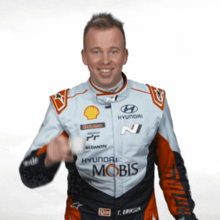 Wrc Driver Cheers Small Cup Of Espresso GIF
