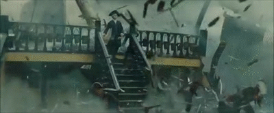 Wrecked Sinking Ship GIF