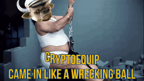 Wrecking Ball Crypto Equip Meme GIF