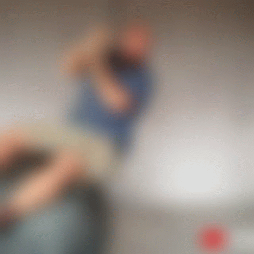 Wrecking Ball Riding Chubby Man GIF