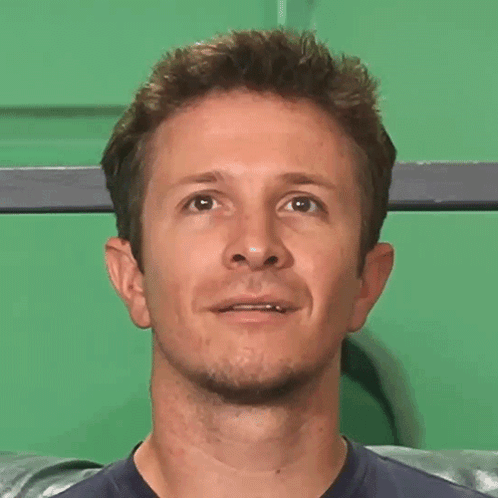 Wren Weichman Holding In Laugh Looking Up GIF