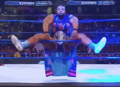 Wrestler Carrying Opponent In Ring GIF