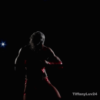 Wrestler in Ring With Prime Wall