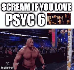 Wrestler Scream If You Love Psyc 6