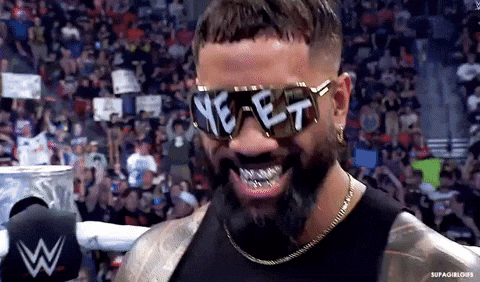 Wrestler with Ye-et Sunglasses
