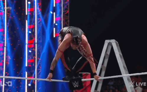 Wrestling Match Broadcast Live On USA GIF
