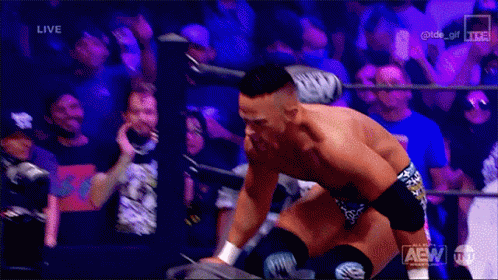Wrestling Match Live GIF