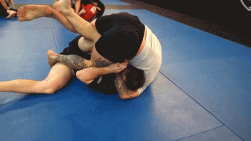 Wrestling Match With Tattoo