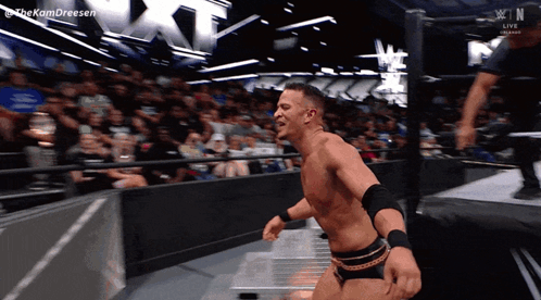 Wrestling Ring With N GIF
