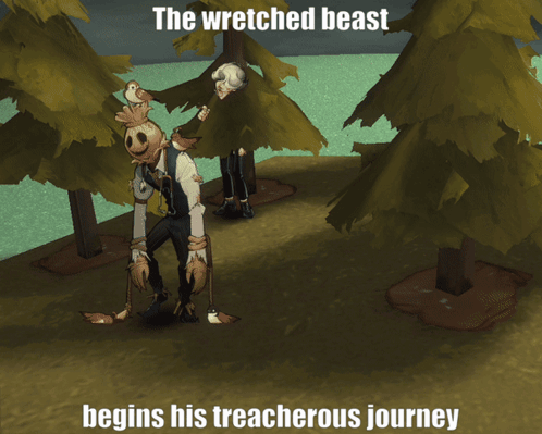 Wretched Beast Begins Treacherous Journey Werewolf