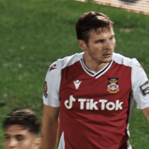 Wrexham Player Showing Disappointment GIF