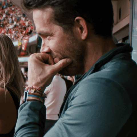 Wrexham Ryan Reynolds Thinking GIF