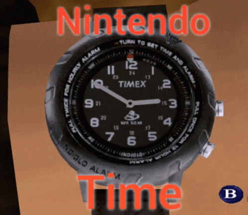 Wrist Watch Nintendo Game Time GIF