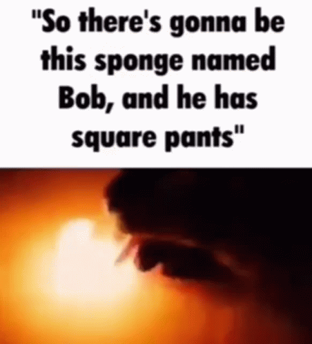 Writing Fire Spongebob Squarepants Parody GIF