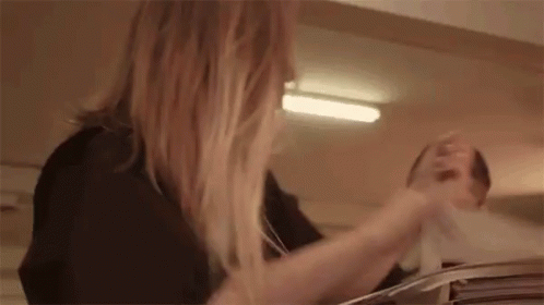 Writing Then Throwing Papers GIF