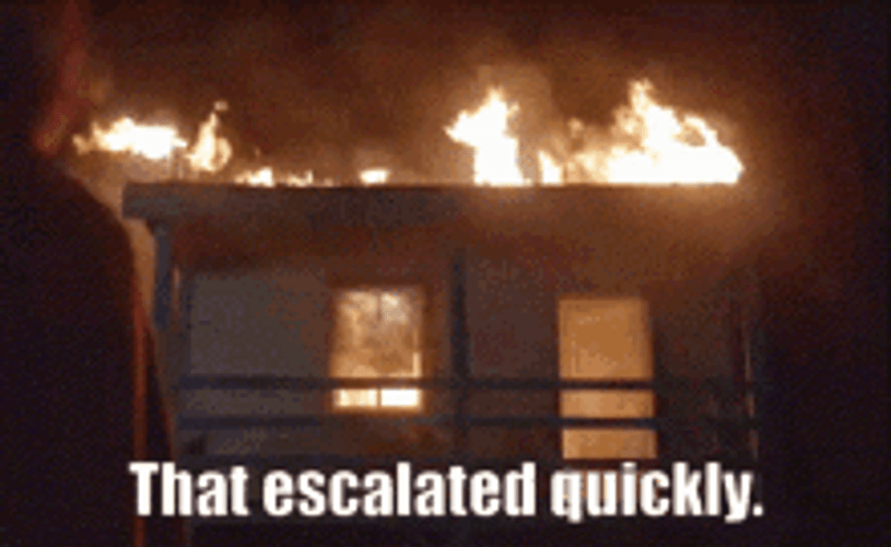 Wtch Crying Elizabeth House On Fire That Escalated Quickly GIF