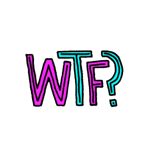 WTF Word with Question Mark
