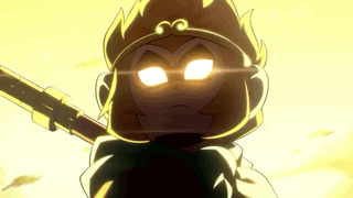 Wukong Eyes Lighting Up GIF