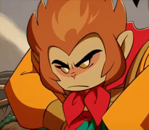 Wukong Raising Eyebrow GIF