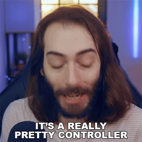 Wulff Den Pretty Joystick Controller GIF
