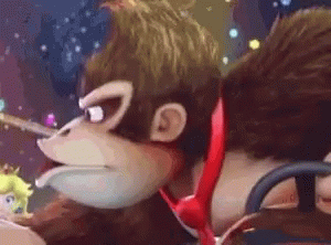 Angry Donkey Kong Wut GIF