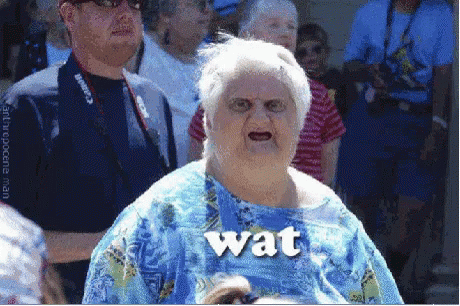 Granny Fun Head Face Wut GIF