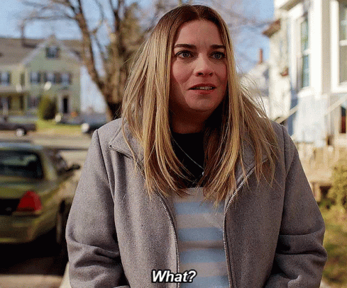 Blonde Woman Feel Anxious Wut GIF