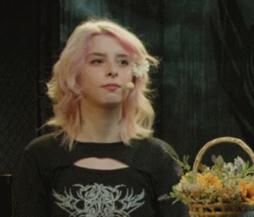 Blonde Surprise Wut Reaction GIF