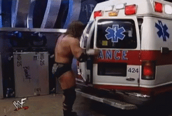 Wwe Ambulance Props GIF