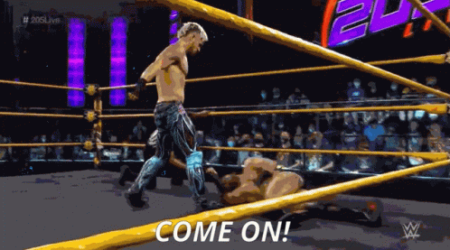 Wwe Asher Hale Come On GIF