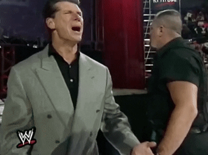 Wwe Vince Mcmahon Walk Can't Believe GIF