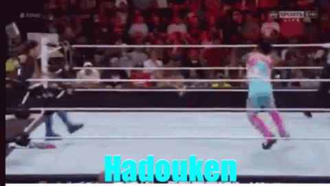 Wwe Xavier Woods Hadouken GIF