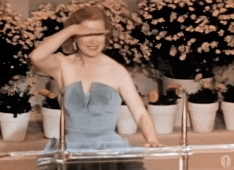 Wya Greer Garson Oscars 1952 GIF