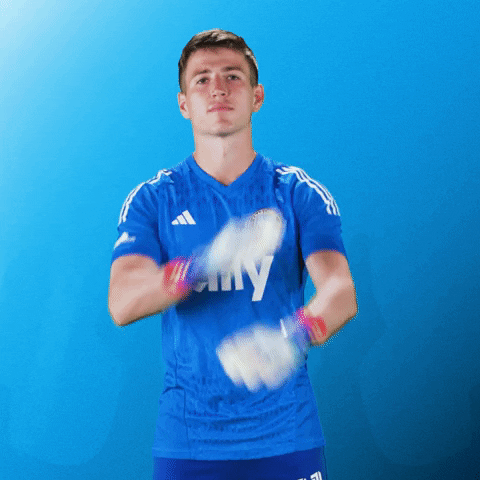 George Marks Big X Arms Signal GIF